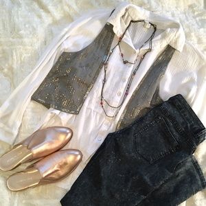 💎American Eagle sequined vest💎